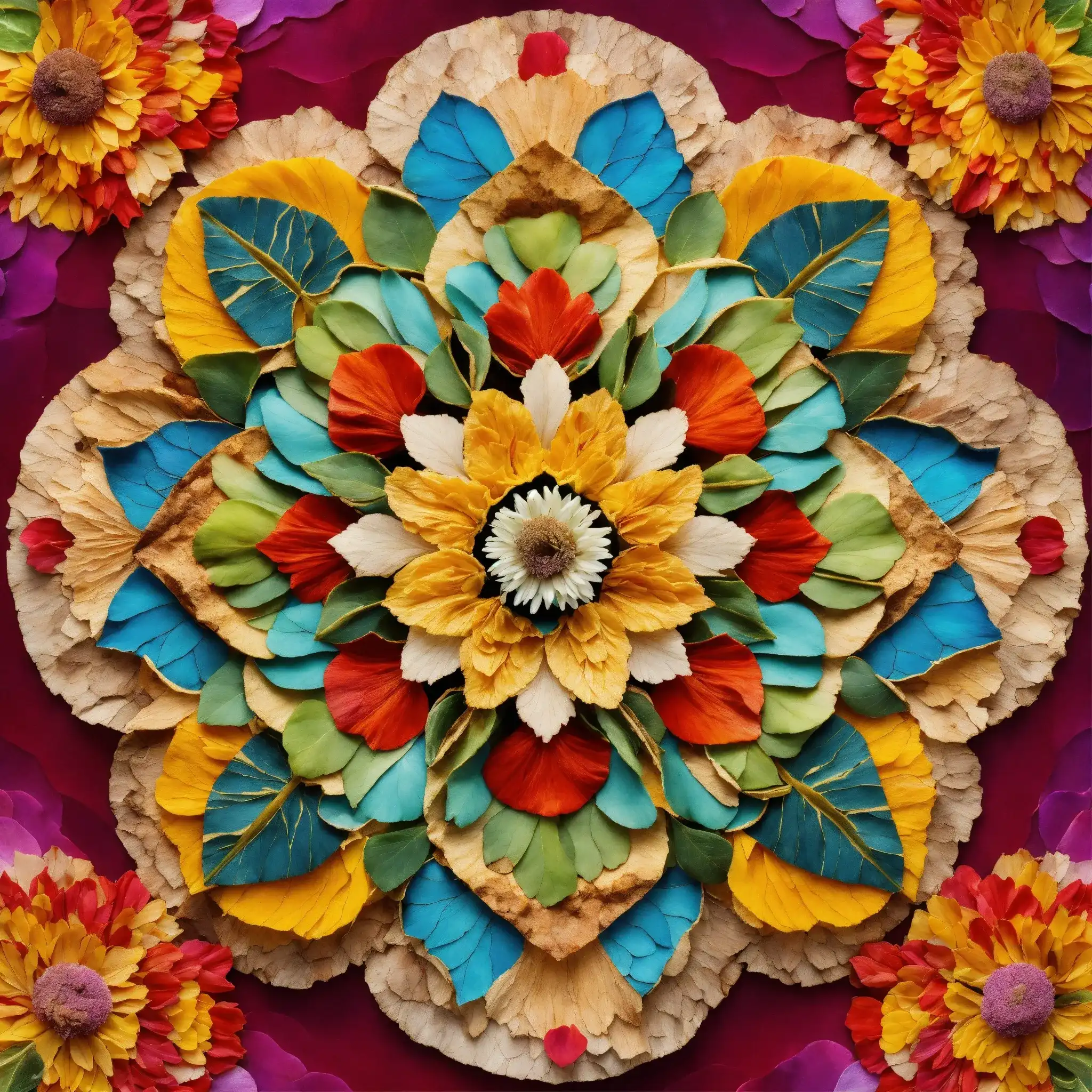 Arrangement with blue delphiniums, lavender, white lilies and chamomile