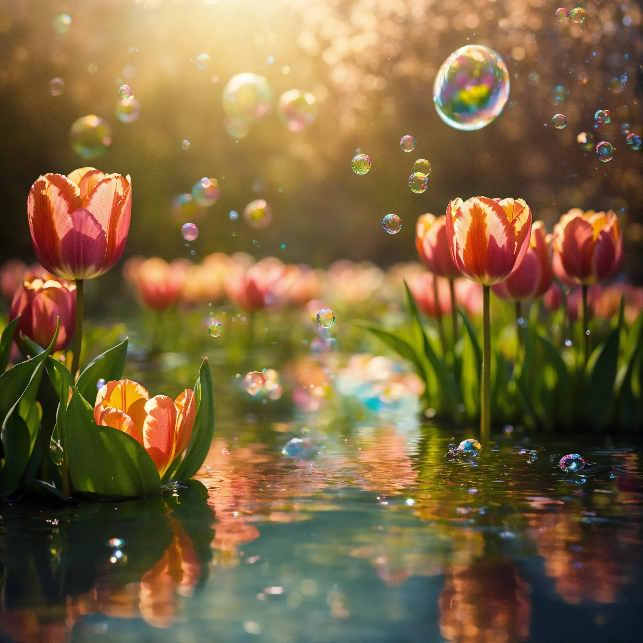Bright arrangement of yellow and orange flowers